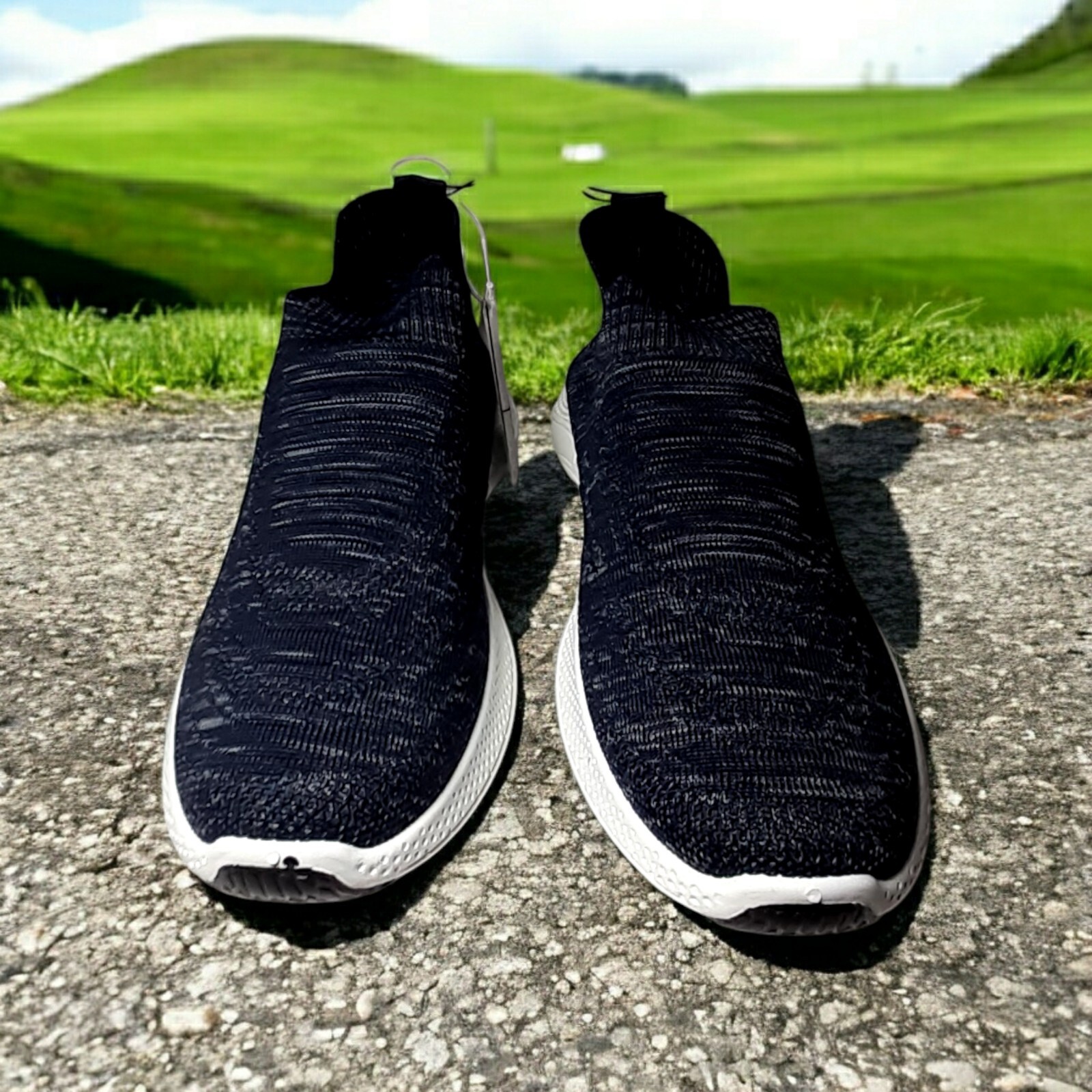 SAOLA Scarpe da ginnastica incrociate blu navy leggere traspiranti ammortizzate solo membri nuove 10