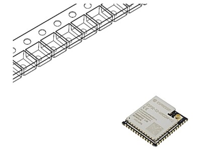 ESP32-S3-WROOM-1U-N4R8 Modul: IoT Bluetooth Low Energy,WiFi extern IEEE 802.11b/