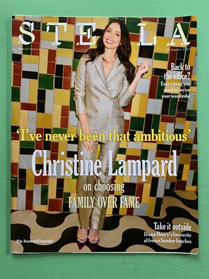 STELLA magazine (UK) 22-August-2021 CHRISTINE LAMPARD Model Beegee Margenyte