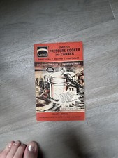 Mirro Speed Pressure Cooker and Canner Manual