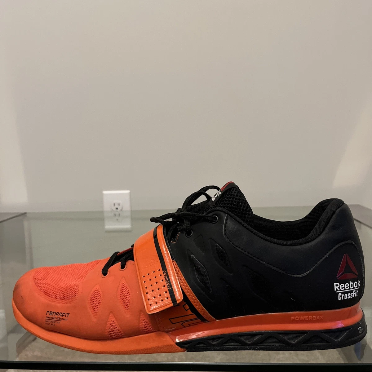 mundstykke Installation Først Reebok Crossfit Lifter 2.0 Mens Weight Lifting Black Orange M40704 Size 15  EUC | eBay