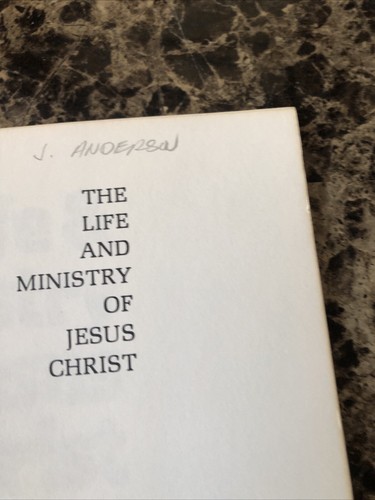 The Life Ministry of Jesus Christ: Book II Last Journey To Jerusalem 1978 3rd - Picture 8 of 9