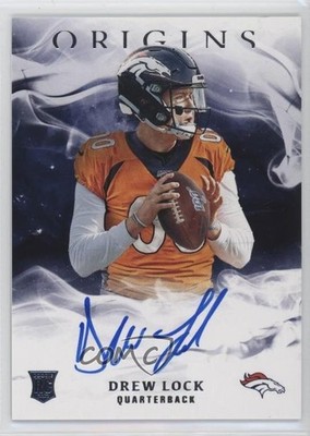 2019 Panini Origins Rookie Drew Lock #RA-DL Auto RC 0m89