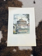 Three Dipinto A Manor Hand Painted Made In Italy Check Imgs For Sizing