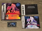 Atari Anniversary Nintendo Game Boy Advance GBA Complete CIB Authentic