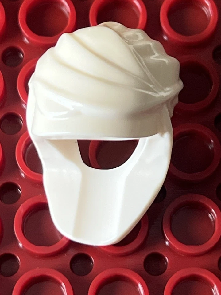 LEGO Prince Persia Minifigura Blanca Keffiyeh POP001 Alamut Merchant Edición Limitada Foto 3 de 4