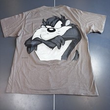 vintage 90s TAZ WEAR LOONEY TUNES T-Shirt Xl tazmanian devil single stitch