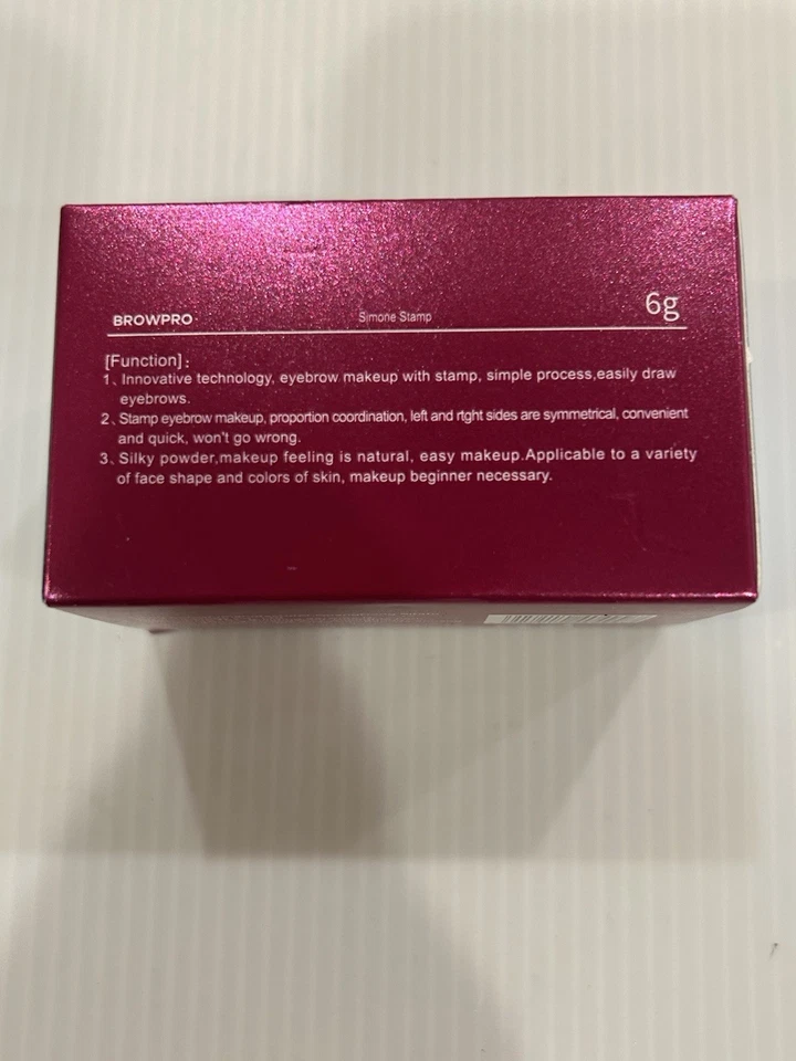 Browpro Eyebrow Simone Stamp #2 Natural Looking Light Brown (Unibrow) - Image 3 of 4