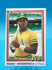 1981 Donruss Rickey Henderson #119