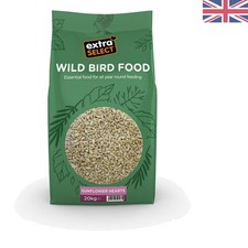 Husk-Free Sunflower Hearts Bird Food 20kg - Bakery Grade Nutrition 3.40 per kilo