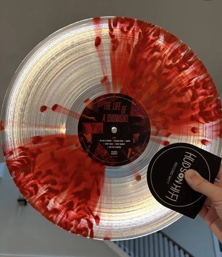 Taylor Swift Life of A Showgirl: Honestly Wild Transparent Vinyl