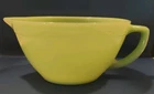 Vtg Fire King Oven Ware Green Jadeite Round Handle Mixing Batter Bowl Pour Spout