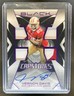 2025 Panini Black Vernon Davis Capstones Royal Patch Auto #21/25 49ers