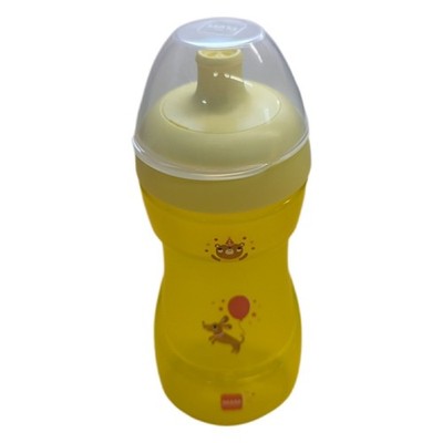 MAM Plastic Sports Cup ZEDMM224N auslaufsicherer Becher für Kinder ab 12 Monaten