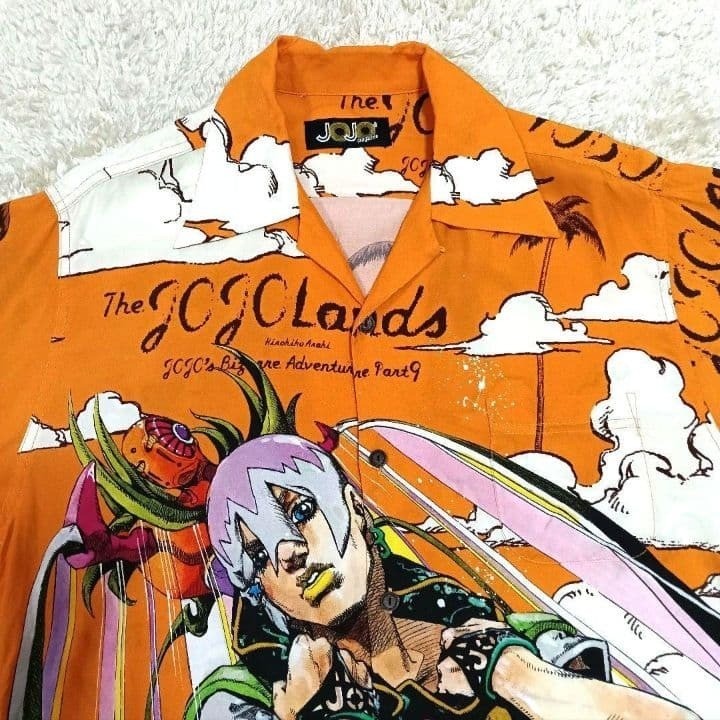 JoJo's Bizarre Adventure JOJOmagazine Special Edition Aloha Shirt