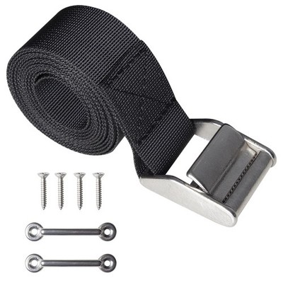 56'' Battery Tie Down Strap Kit Battery Hold Down Strap with Stainless Steel 316