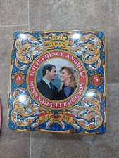 Prince Andrew and Sarah Fergusson Royal Wedding tin. 1986.