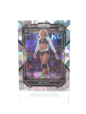Sol Ruca Cracked Ice RC 2023 Panini Prizm WWE