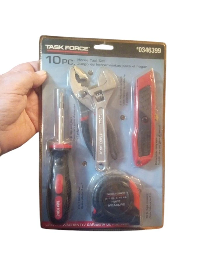 Task Force 10 Pc. Home Tool Set 0346399 - Image 2 of 3