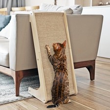Cat Scratcher, Cat Sisal Scratching Ramp, L Shape Cat Scratch Pad for Indoor ...