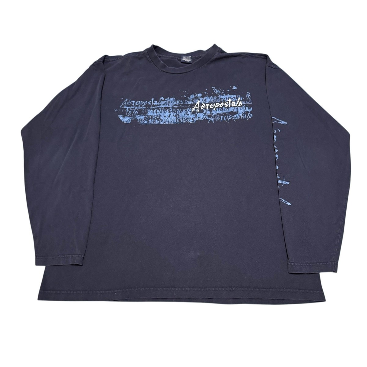 Vintage Y2K Shirt Mens XL Aeropostale Long Sleeve Print Logo