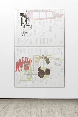 NEW A Typo/Topography of Marcel Duchamp's The Large Glass, 2002 Richard Hamilton