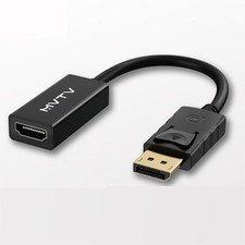 DP Displayport to HDTV High-Definition Adapter Cable for 1080P Video Conversion