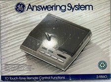 GE Answering Machine 2-9860 Telephone Answering System Vintage Brand New w/Box
