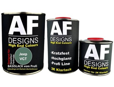 FÜR Jeep VGT Alpine Green Perl 2,5L Autolack Set Klarlack Härter