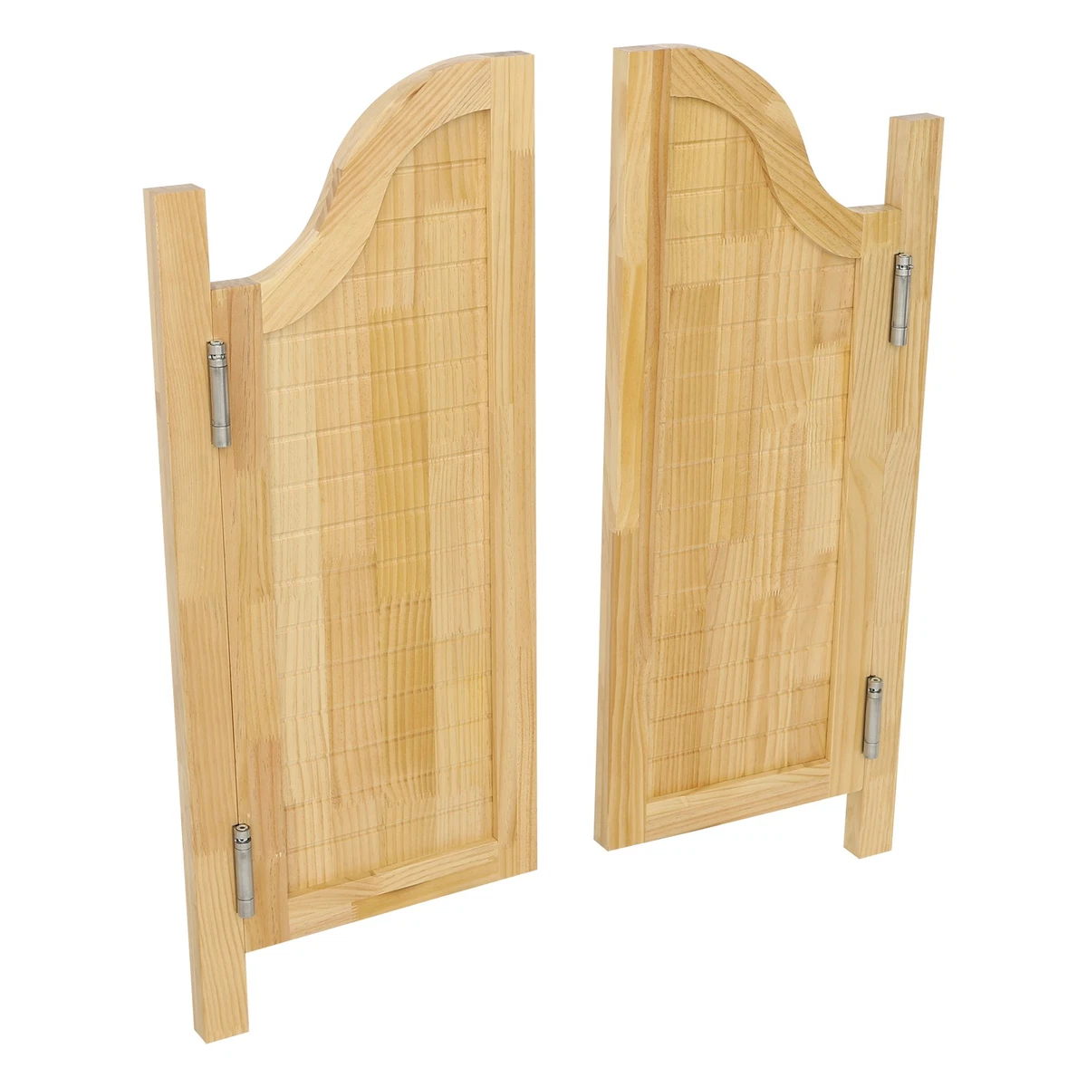Puerta divisoria moderna de color de tronco para puerta de madera maciza giratoria de partición de entrada