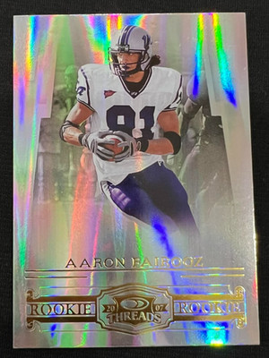 AARON FAIROOZ 2007 Donruss Threads #209 Rookie Card RC #002/999 Central Arkansas
