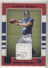 2017 Panini Donruss Rookie Threads Blue Davis Webb #24 n1u