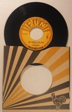 PRISONAIRES/ JUST WALKIN’ IN THE RAIN/BABY PLEASE/ TMR/SUN 186 / 45 RPM / VG+/NM