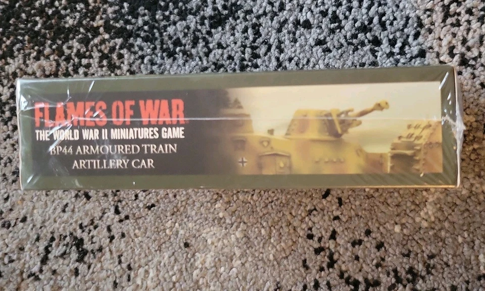 Flames of War BP44 Armoured Train Car NEU mit OVP - Bild 3 von 3