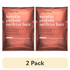  2 pack Hi-Pro-Pac Intense Keratin Protein No-Frizz Hair Treatment, 1.75 fl oz