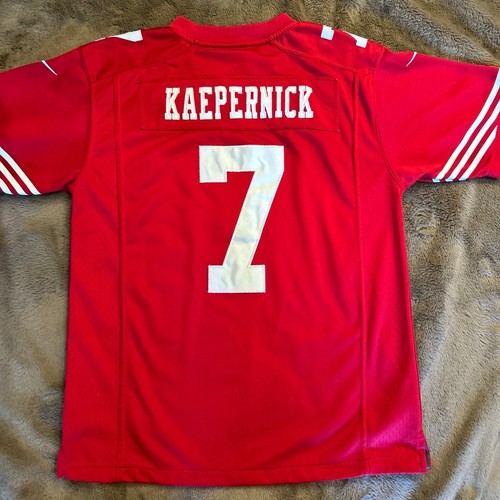 Colin Kaepernick Youth San Francisco 49ers NFL Football Jersey Size Large - Picture 6 of 7