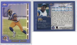 2000 Topps Chrome Refractor Torry Holt #144