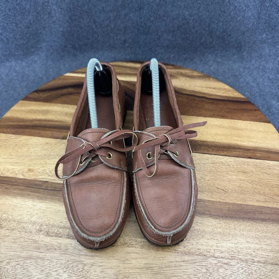 Zapatos de barco Cherokee of California vintage de cuero sin usar, en caja, para mujer talla 7 años 80 90 Foto 4 de 4