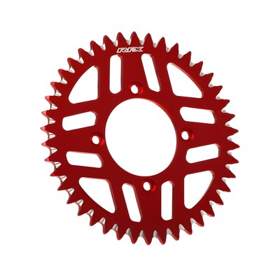 Kettenrad RFX Pro Series Trials Aluminium 520 CNC-gefräst rot