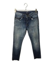 Saint Laurent Paris Distressed denim pants in indigo Indigo 5