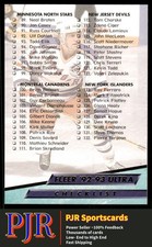 Checklist: 89-172 1992-93 Ultra #249