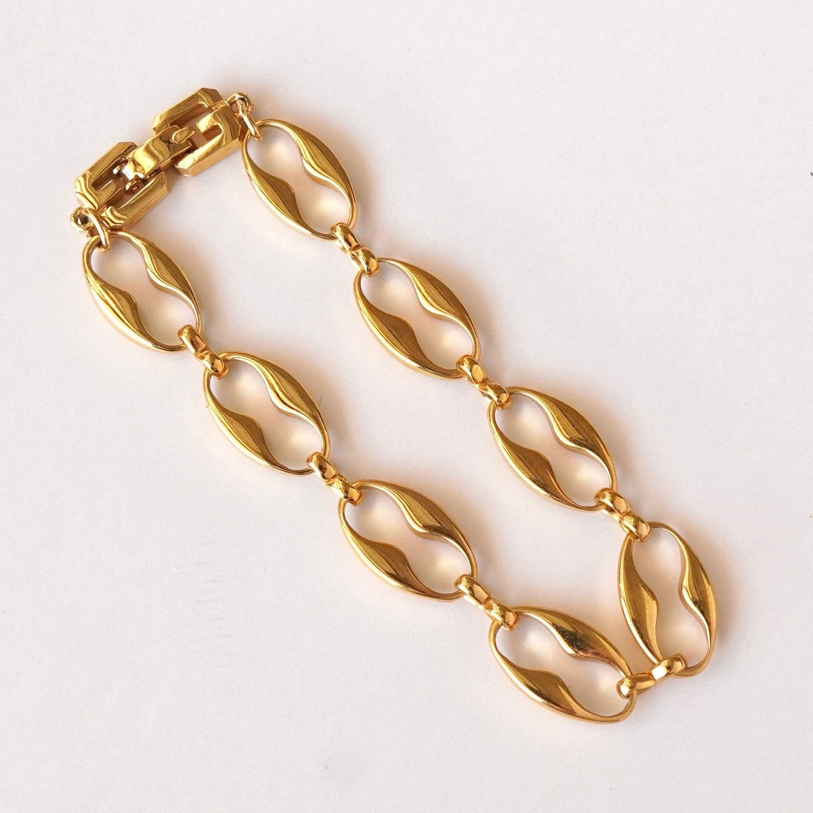 Givenchy GP Chain Bracelet 18cm Vintage Japan Jewelry Accessory Collector thumbnail 5