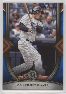 2022 Topps Museum Collection Sapphire 64/150 Anthony Rizzo #21 0s9t