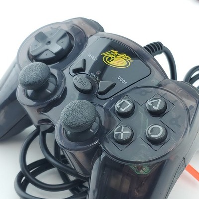 Mad Catz 8016 Dual Force 2 Pro Black Wired Controller For Playstation PS1 & PS2