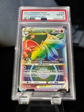 2022 POKEMON SWORD & SHIELD LOST ORIGIN SECRET FULL ART/AERODACTYL VSTAR PSA 8