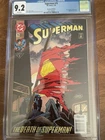 Superman #75 First Printing (DC Comics January 1993) Newsstand CGC Graded