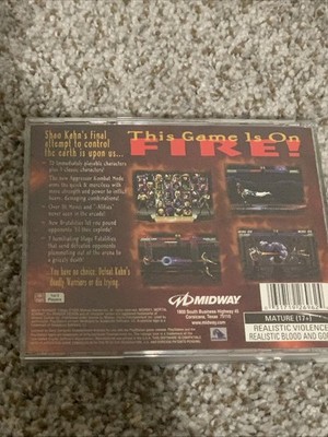 テレビ Mortal Kombat Trilogy Sony PlayStation 1, 1996, Midway Complete in