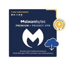 Malwarebytes Premium Plus 2026  1 Year 4 Devices  Antivirus  Download