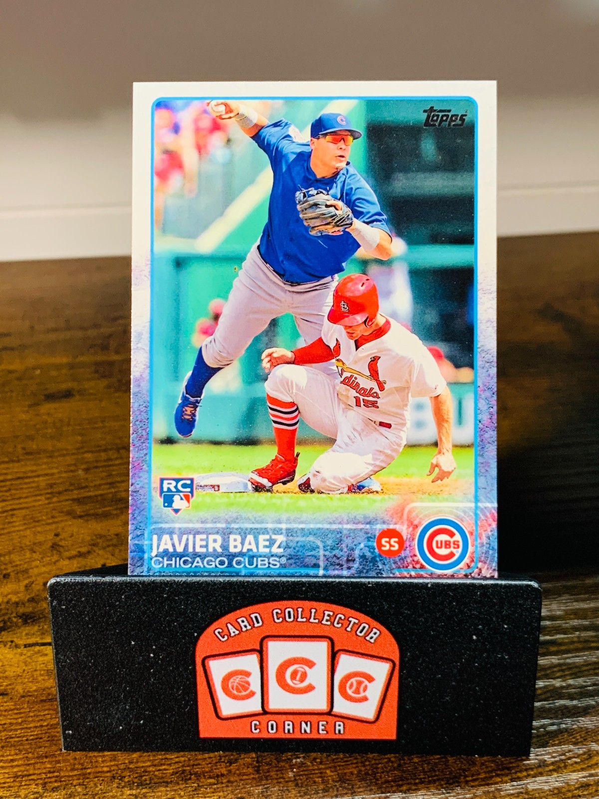 2015 Topps Javier Baez RC Rookie Baseball Card #315 Cubs Tigers JS