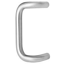 Rockwood Tbf157a.32D Offset Pull Handle, Stainless Steel, Satin, Clips/Fasteners